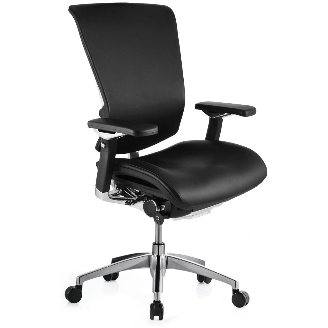 Nefil Ergonomic Leather Office Chair (Without Headrest) Posture