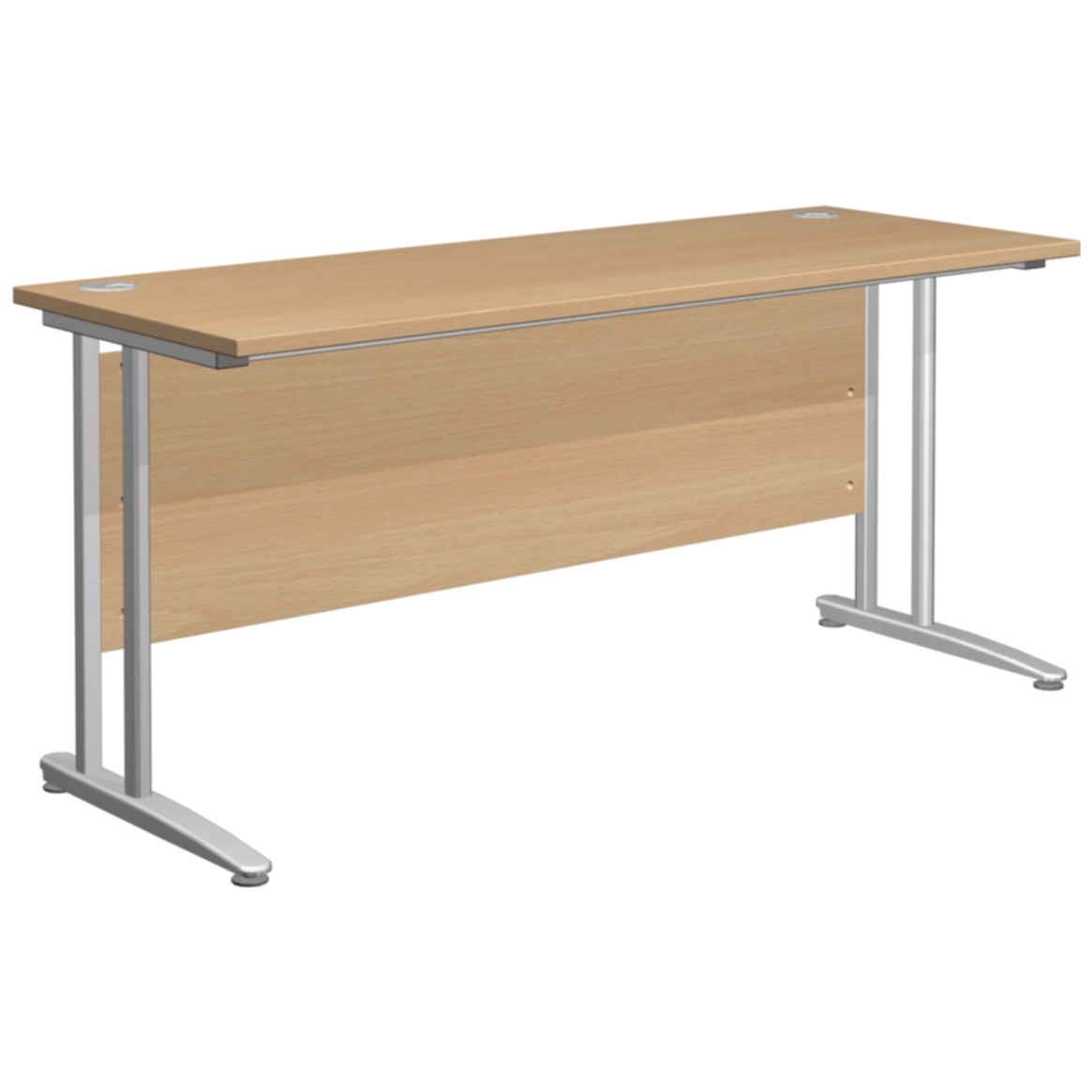 Gravity Standard Shallow Rectangular Cantilever Leg Desk Rectangular