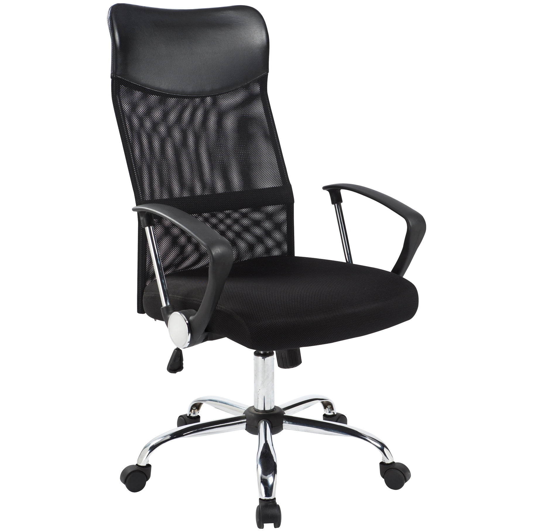 Aster High Back Mesh Office Chair - Black | Operator / Task Chairs