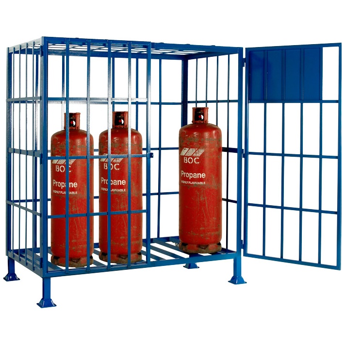 Standing Propane Cylinder Storage Cage Cylinder Storage