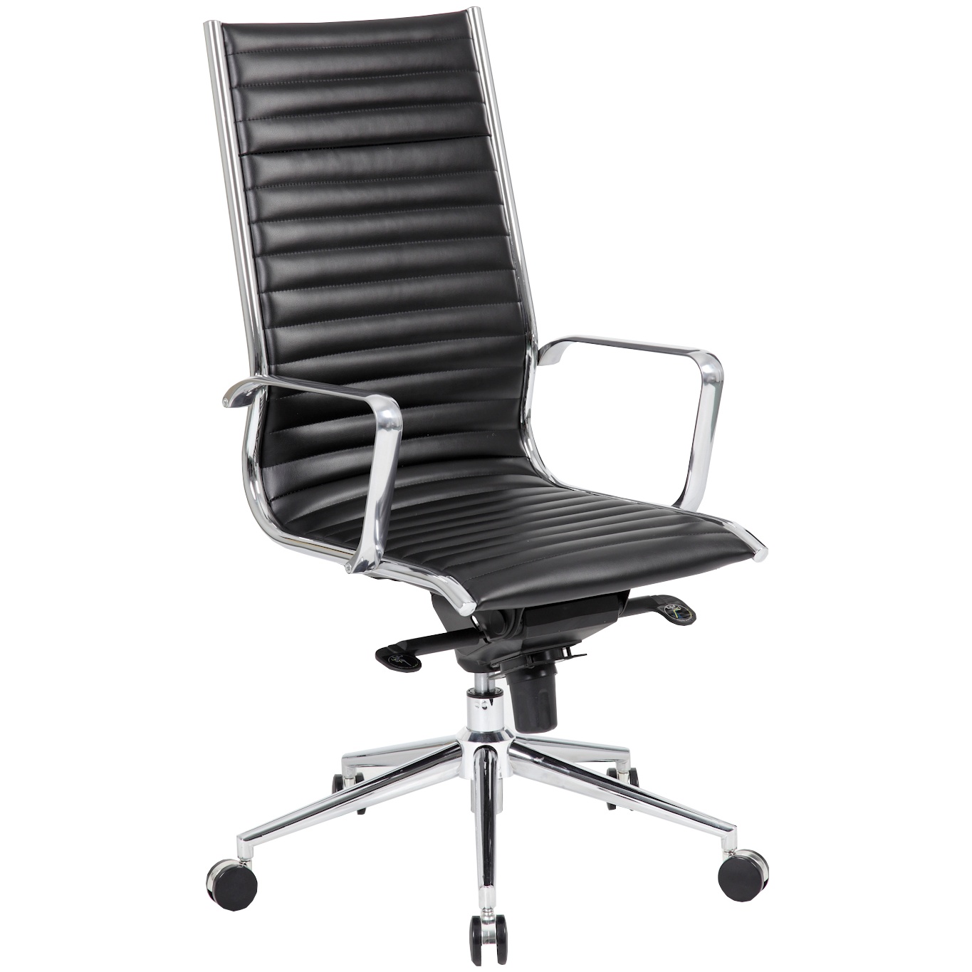 abbey high back designer leather office chair