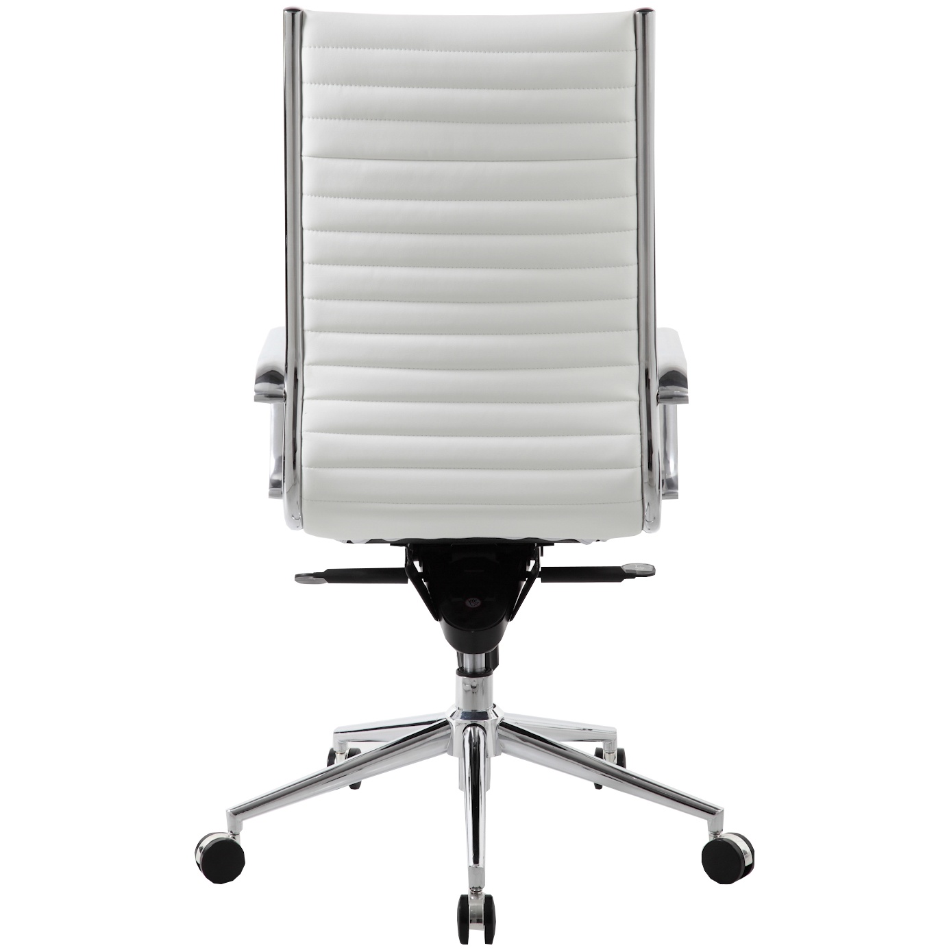 Abbey High Back White Leather Office Chair Office Chairs