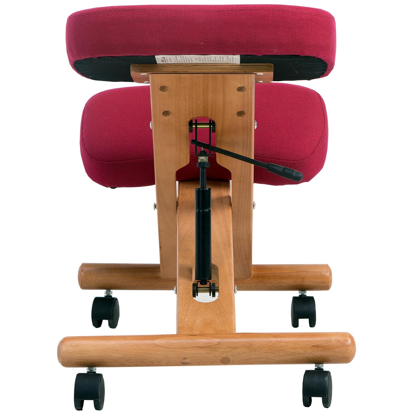posture deluxe wooden kneeler chair