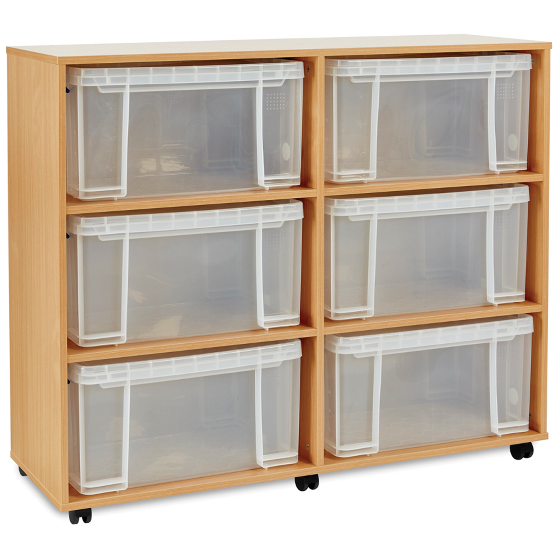 Really Useful Box Combination Storage Unit 6 x 48L Bin Storage Units