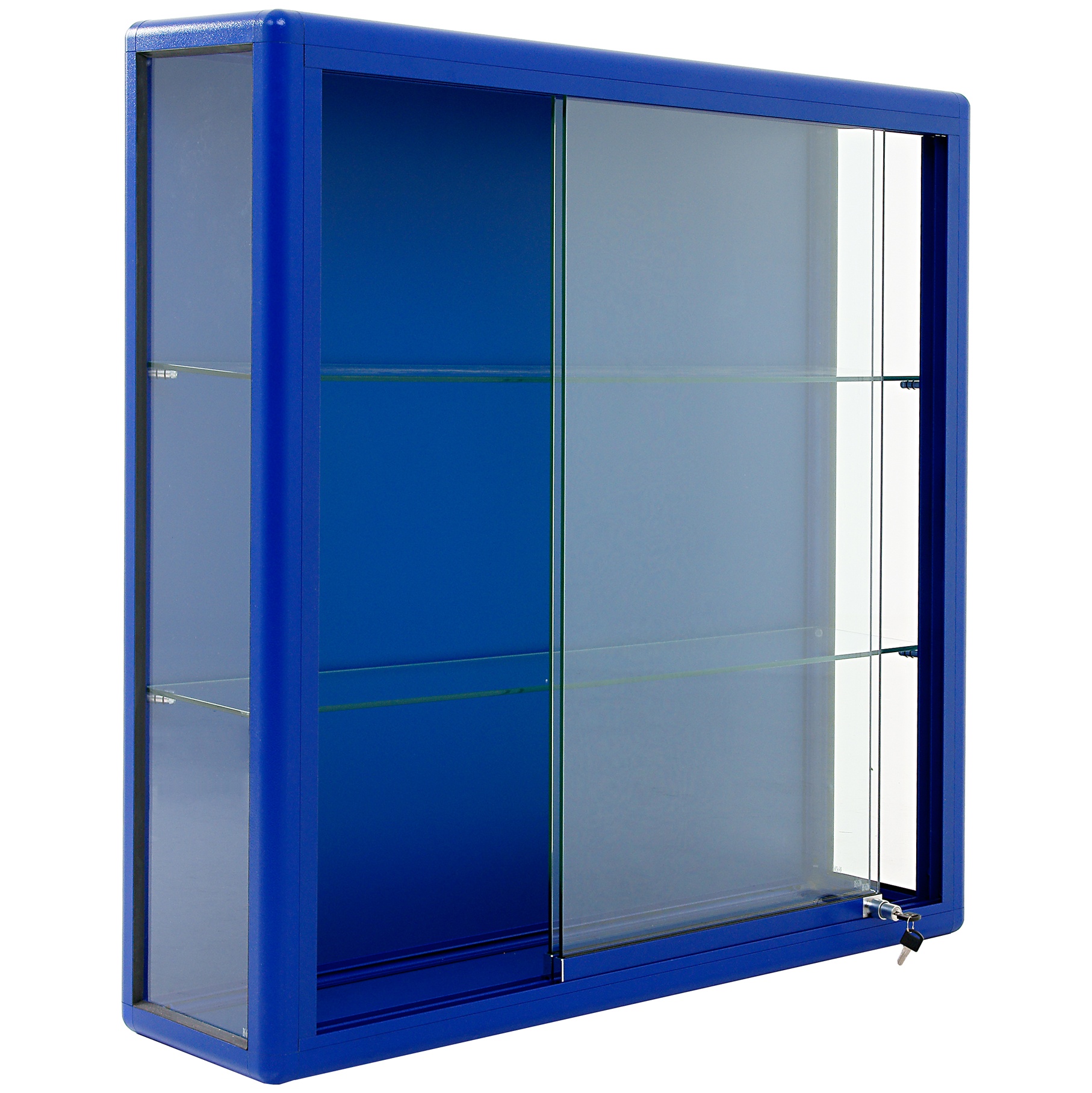 wall display cabinet with glass doors | Wall Display