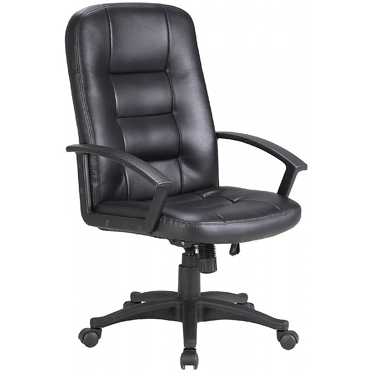 Preston Leather Faced Manager Chair Executive Office Chairs