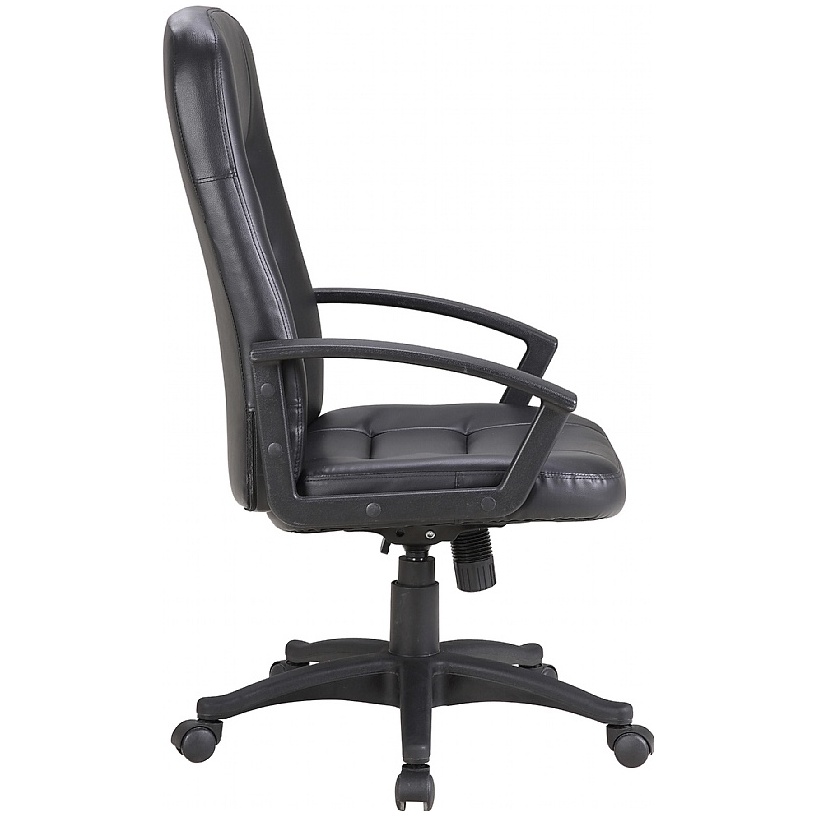 Preston Leather Faced Manager Chair Executive Office Chairs