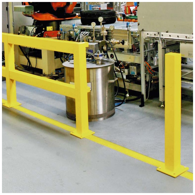 Black Bull Heavy Duty Impact Protection Barrier System | Industrial ...
