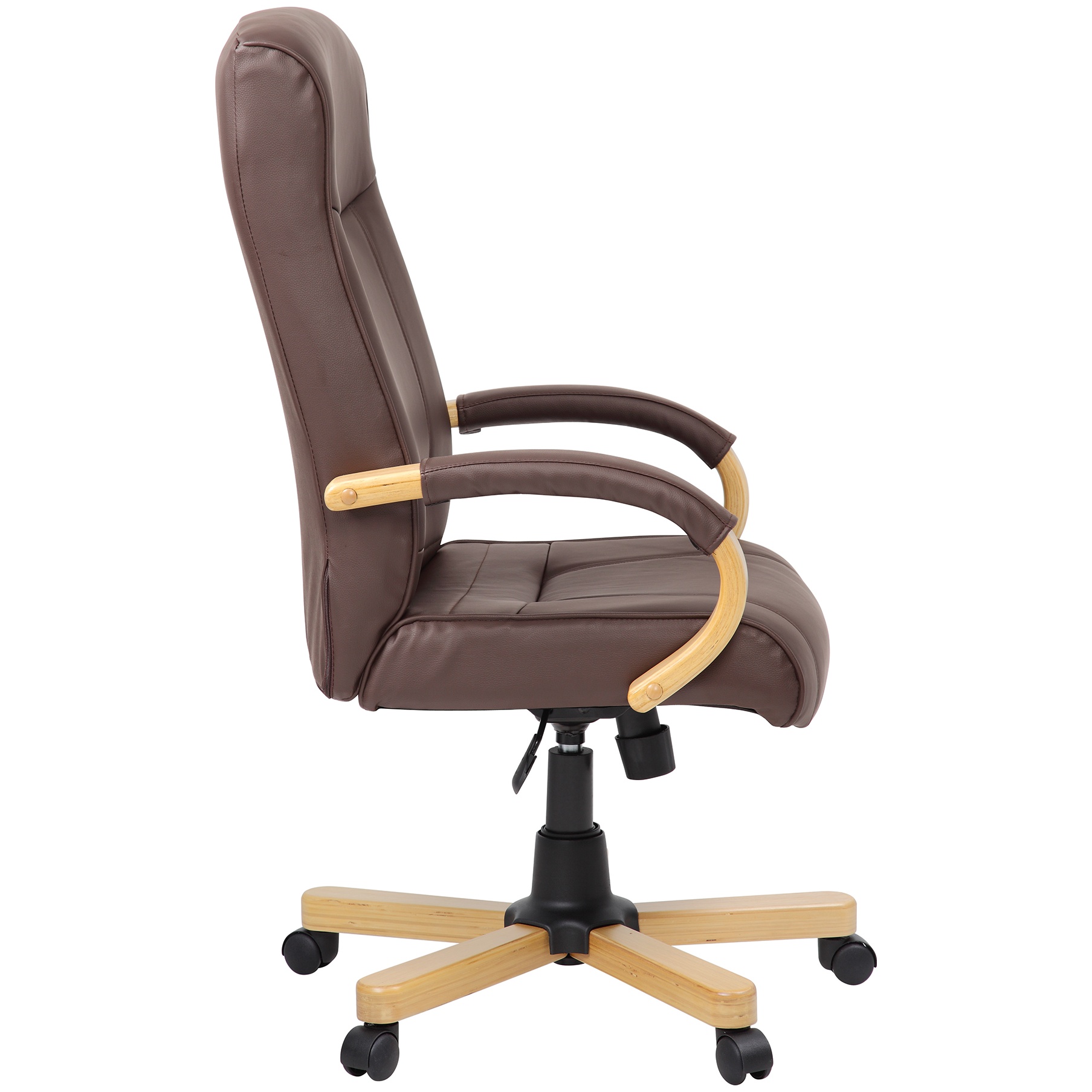 Farnham Brown Leather Office Chair Executive Office Chairs