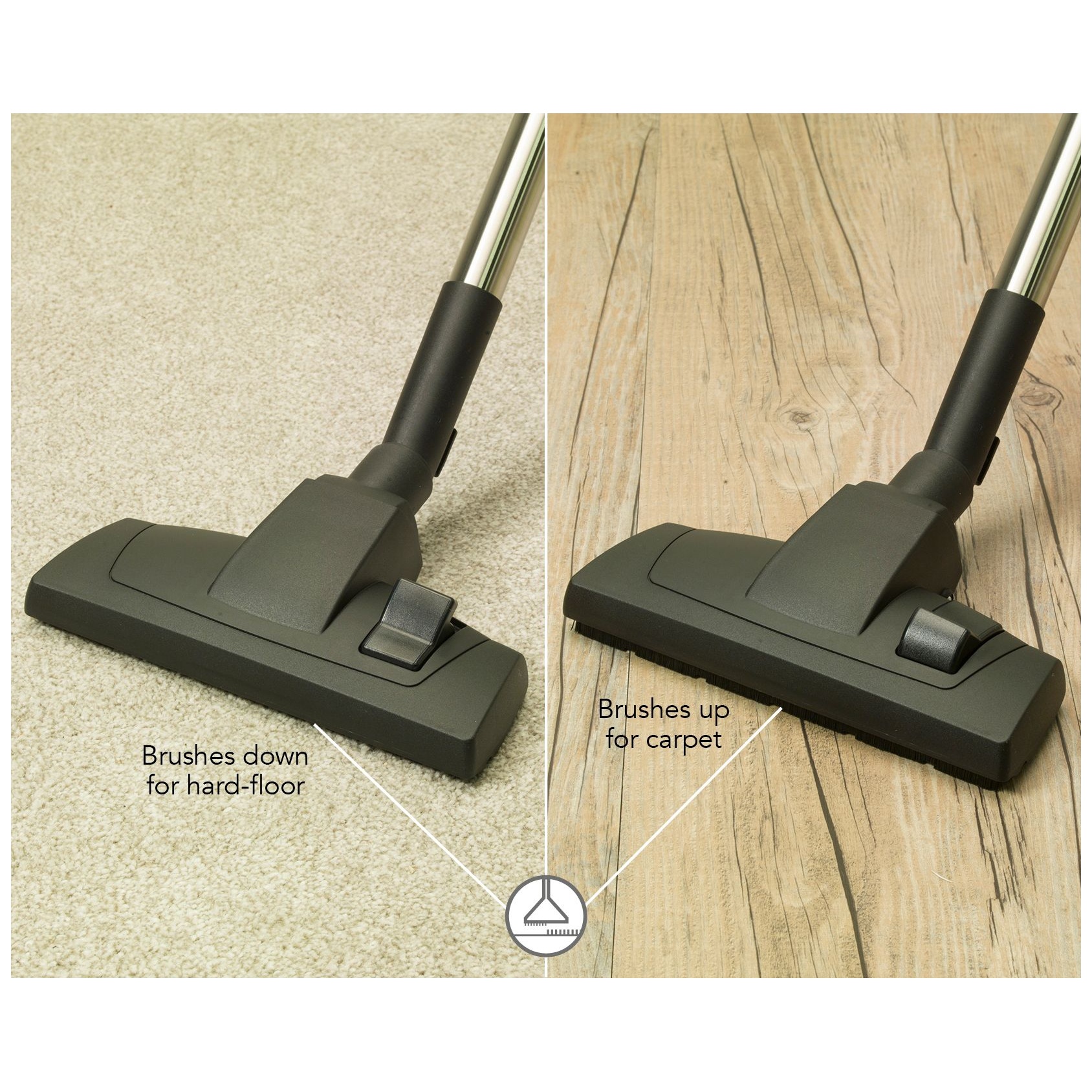Cen-Tec Systems 37737 12 Combination Hard Floor And Carpet Vacuum Nozzle 