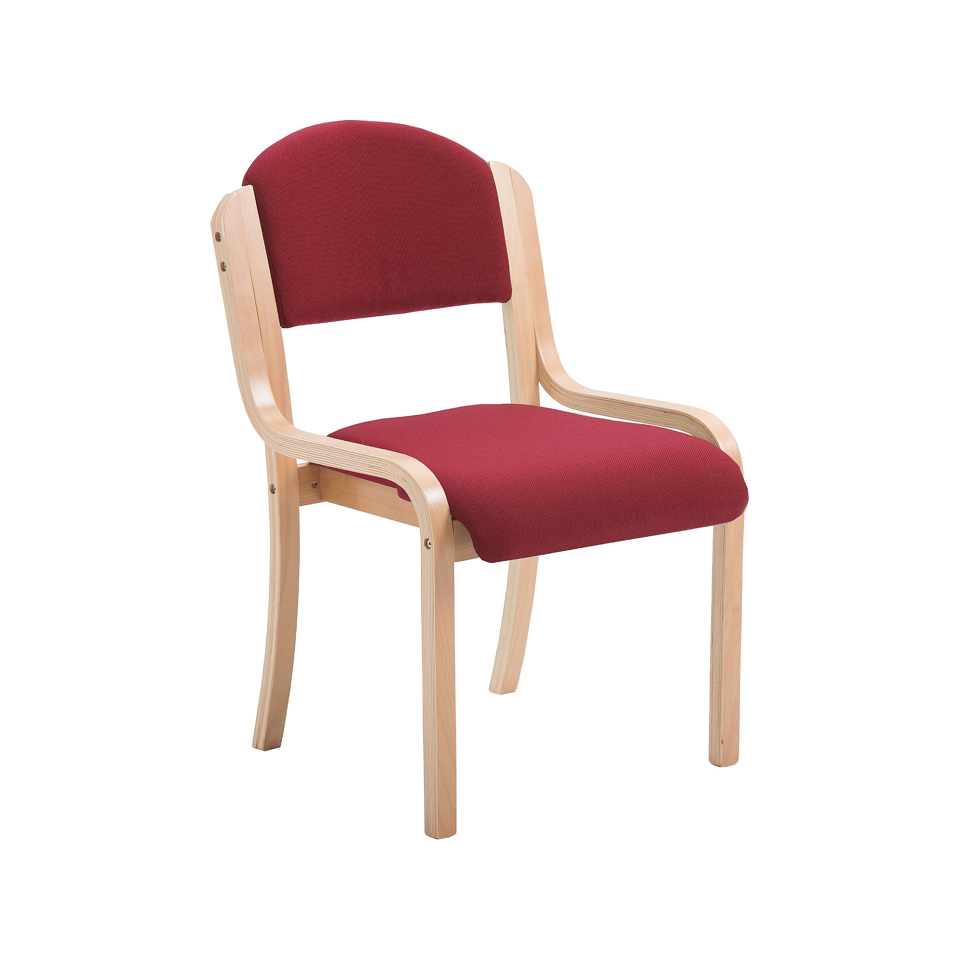 devonshire wooden frame stacking chairs