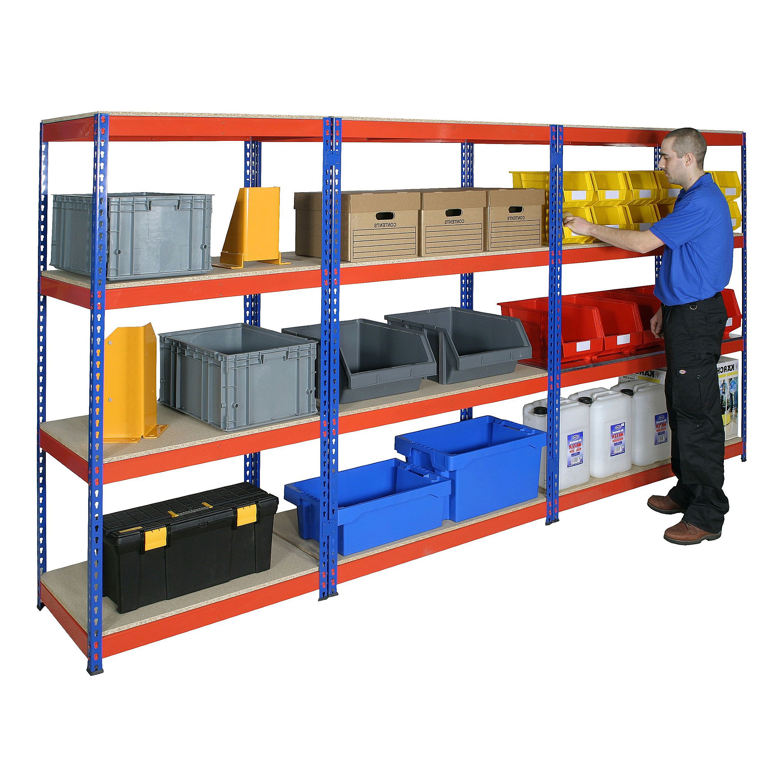 Heavy Duty Rivet Shelving | Boltless Shelving