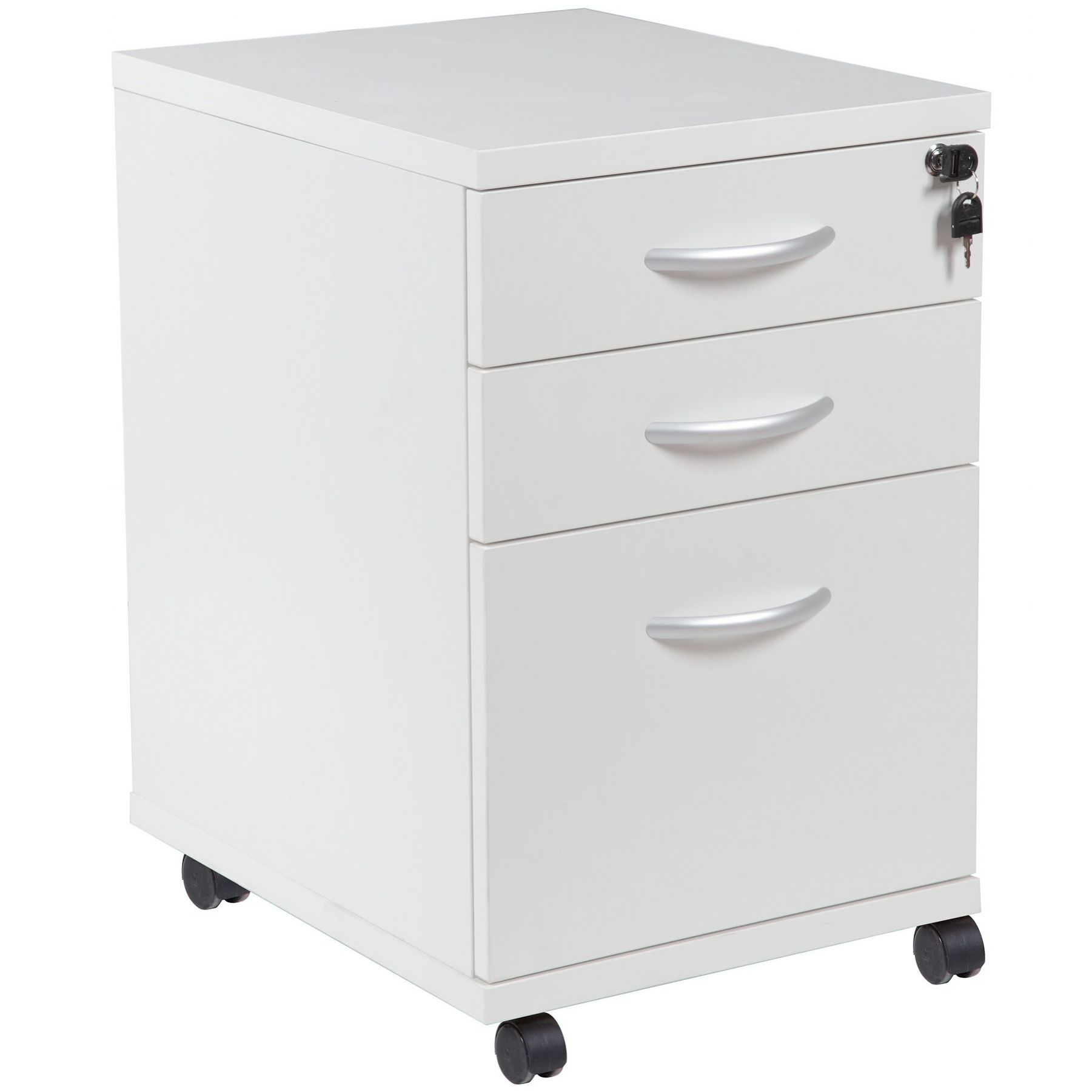 Karbon Tall Under Desk Mobile Pedestals Drawer Pedestals