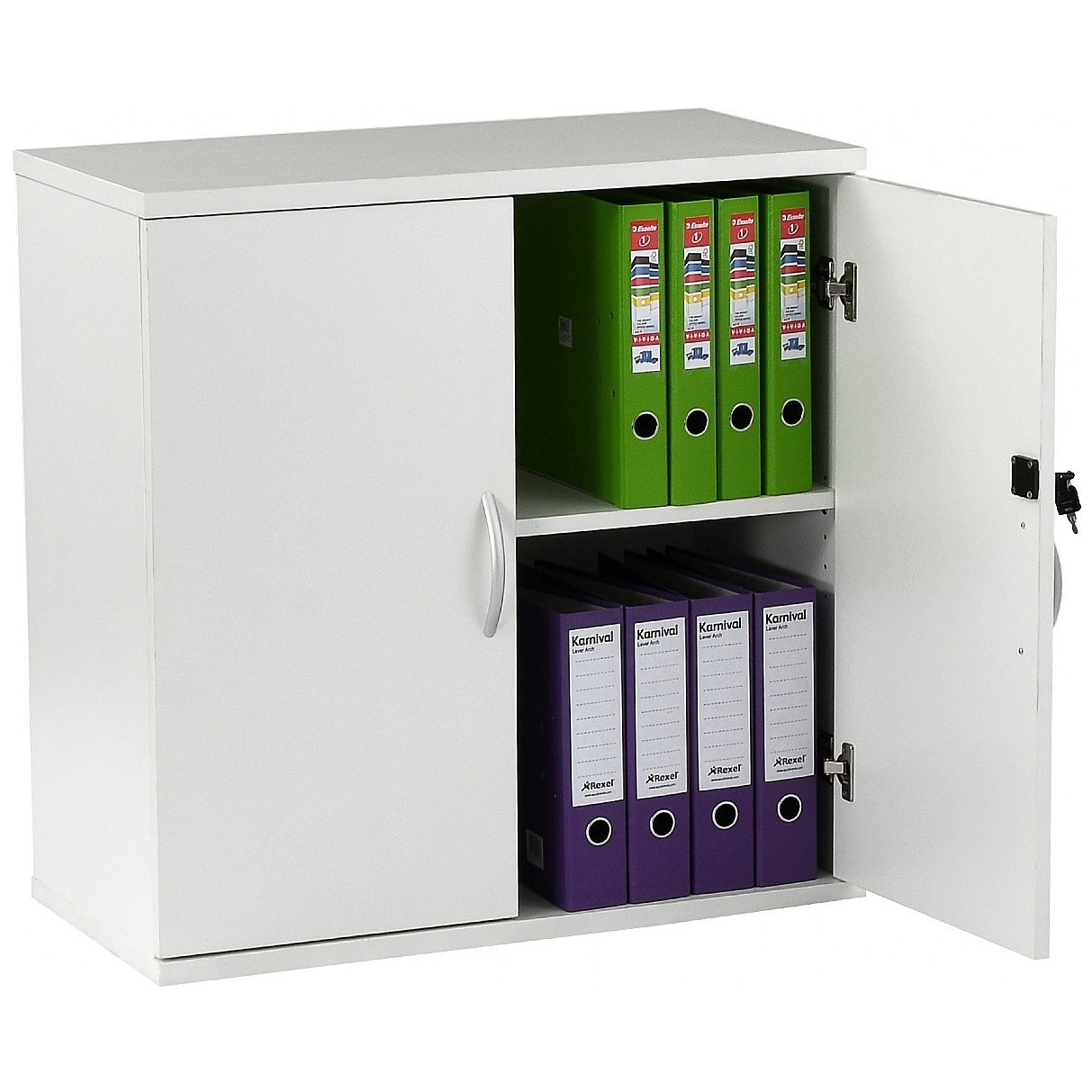 Karbon Desk High Office Cupboard Office Cupboards