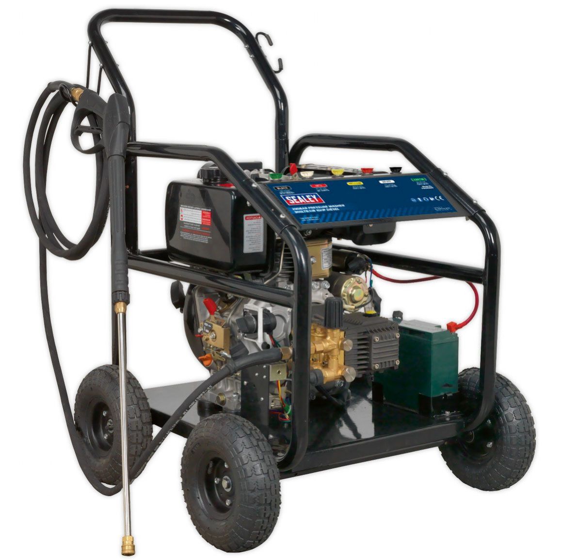 Sealey Pwdm3600 290bar 900lhr 10hp Diesel Pressure Washer Pressure