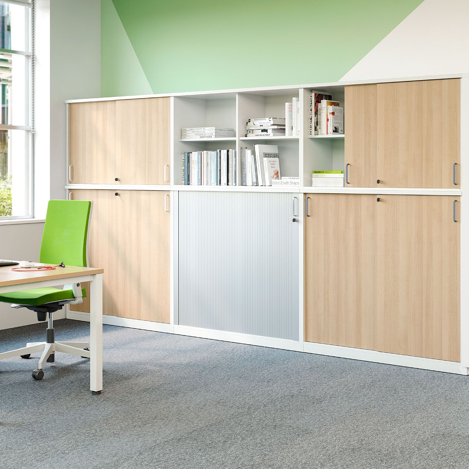 BN Easy Space Sliding Door Office Cupboards