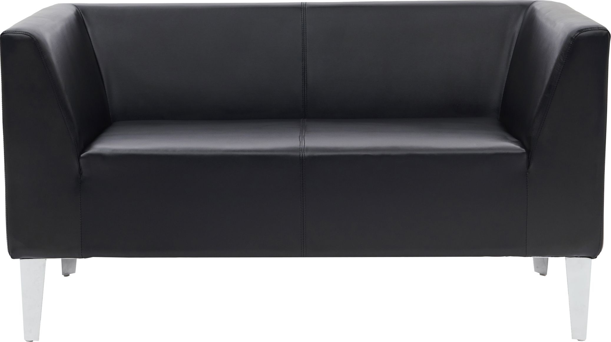 Hamburg Bonded Leather 2 Seater Sofa Reception Seating