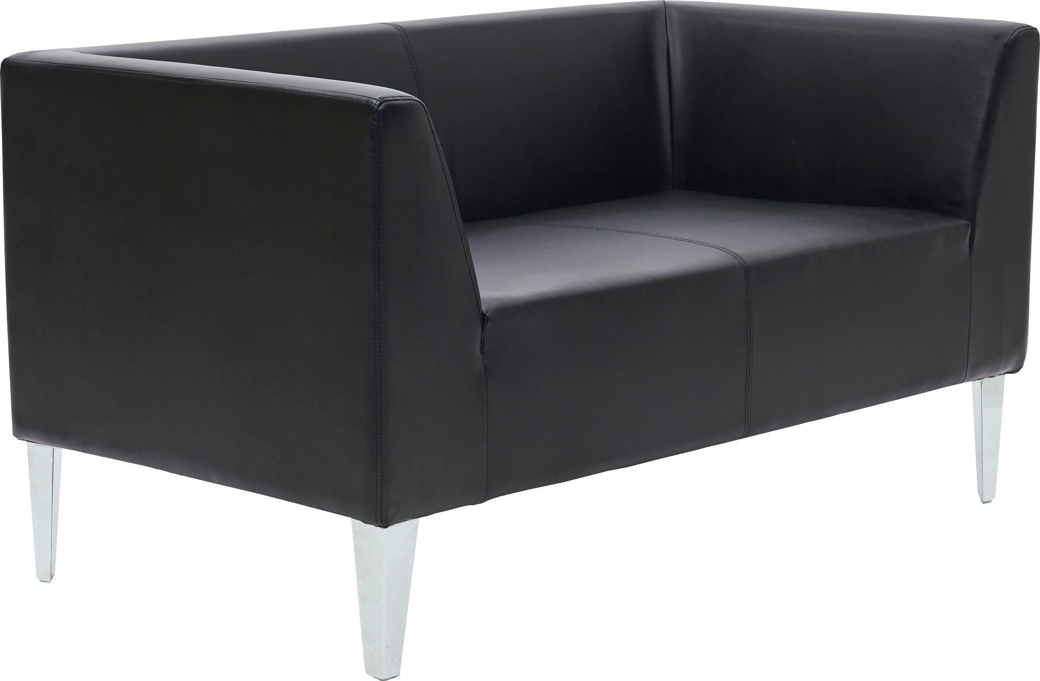 Hamburg Bonded Leather 2 Seater Sofa Reception Seating