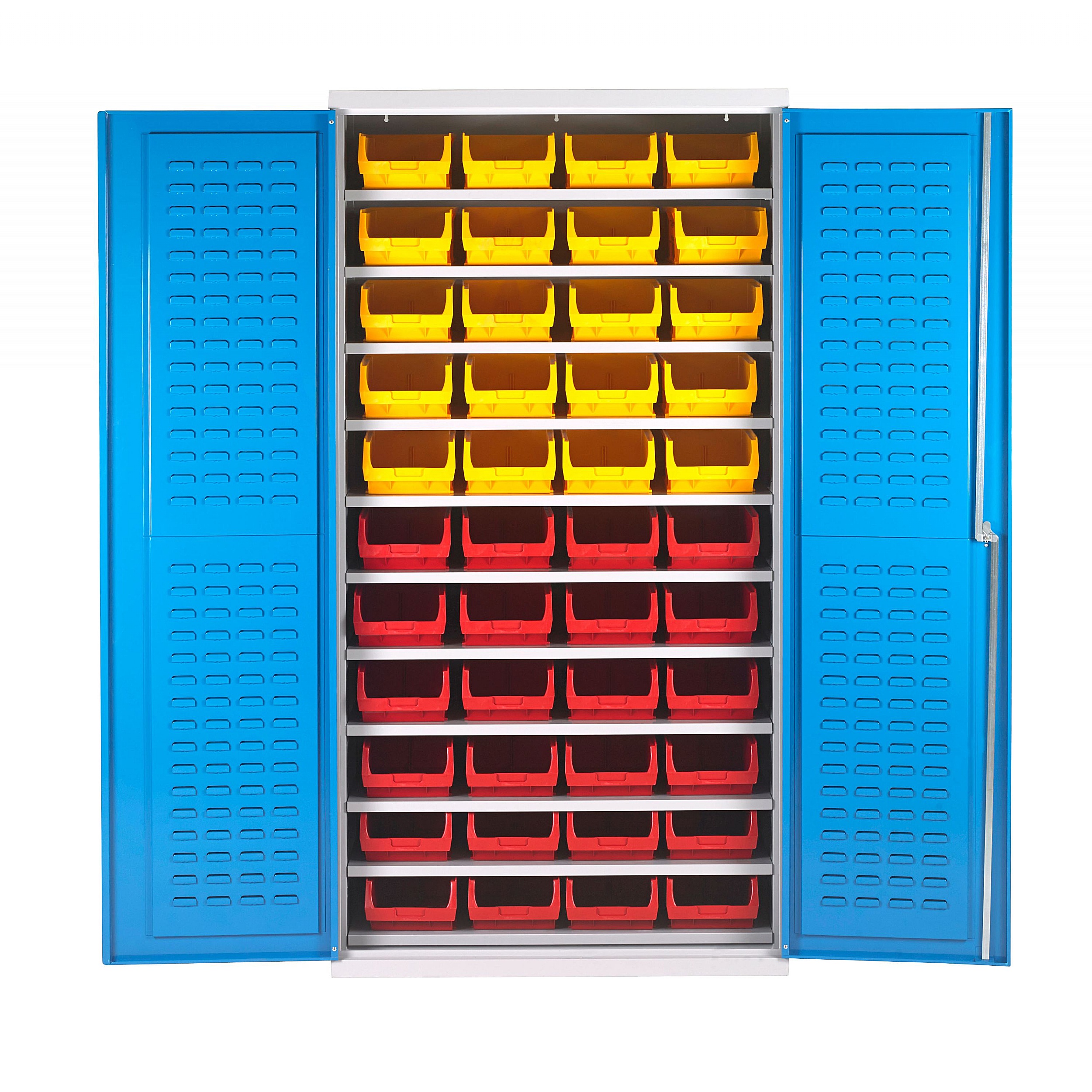 Redditek All Shelf Supported Bin with Bins Perforated