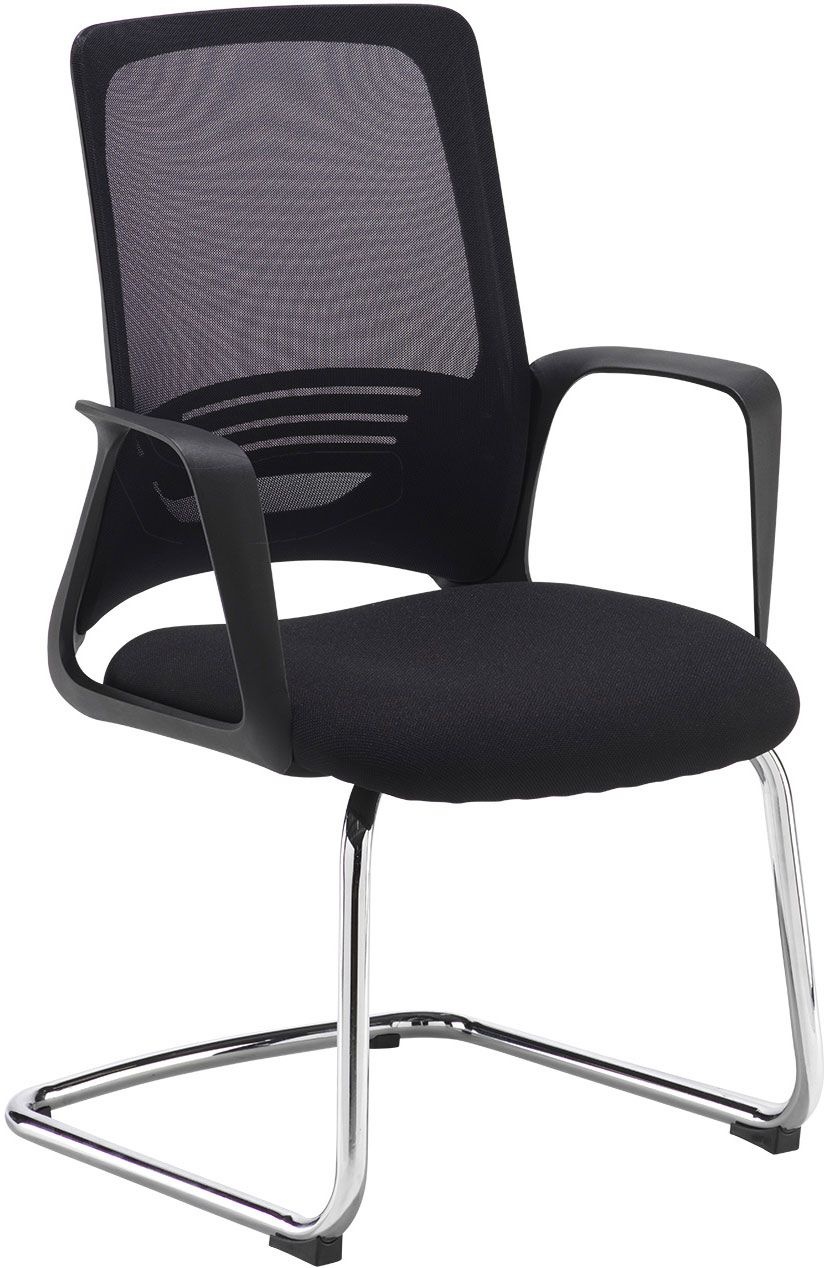 Raven Mesh Cantilever Visitor Chair Visitor Chairs