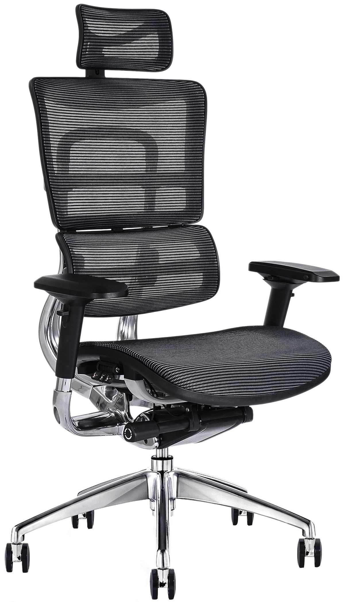 I29 24 Hour All Mesh Office Chair With Headrest 24 Hour Office Chairs
