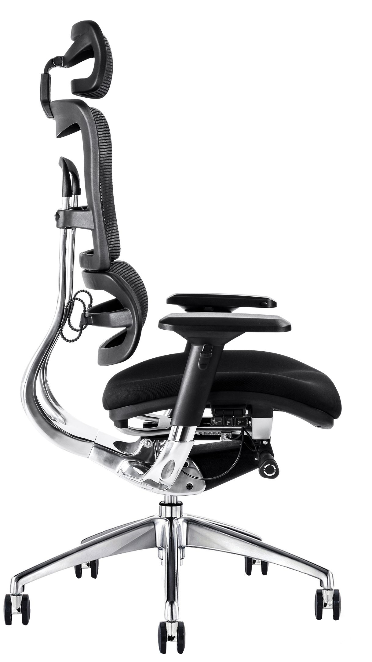 i29 24 Hour Mesh and Fabric Office Chair With Headrest 24 Hour Office