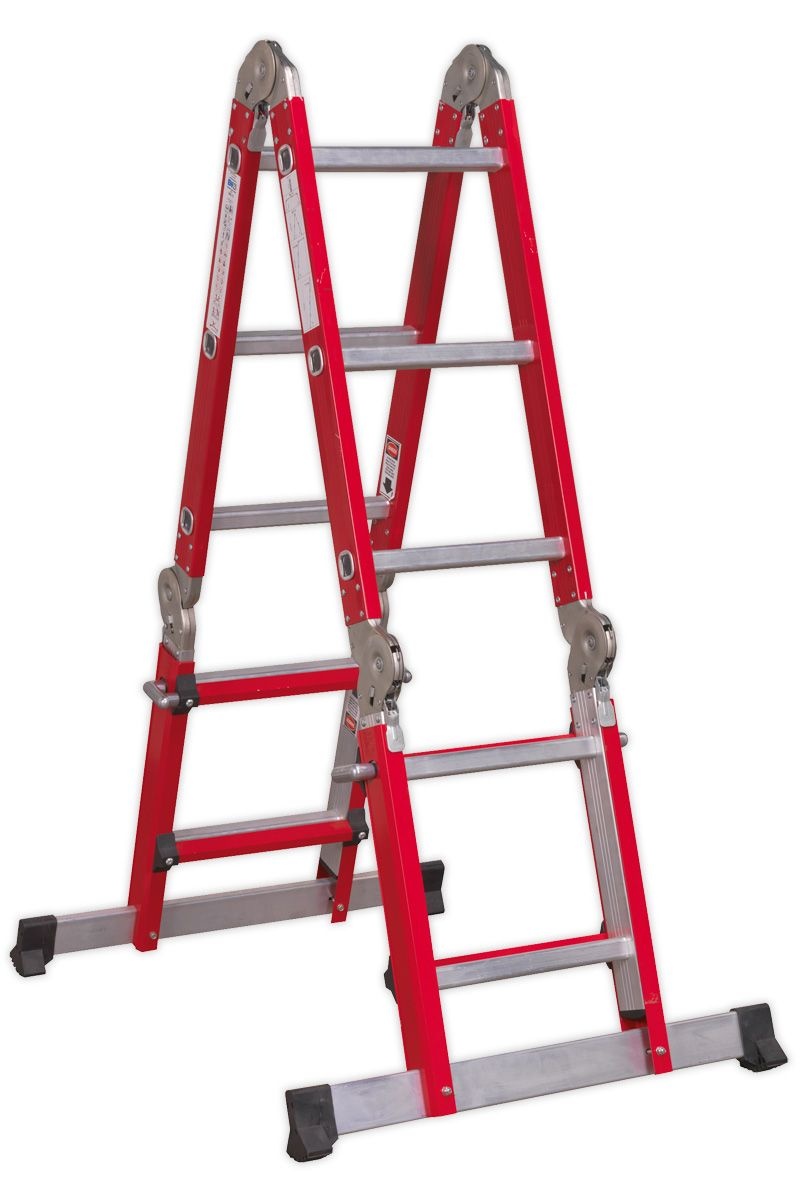 Aluminium cheap folding ladder