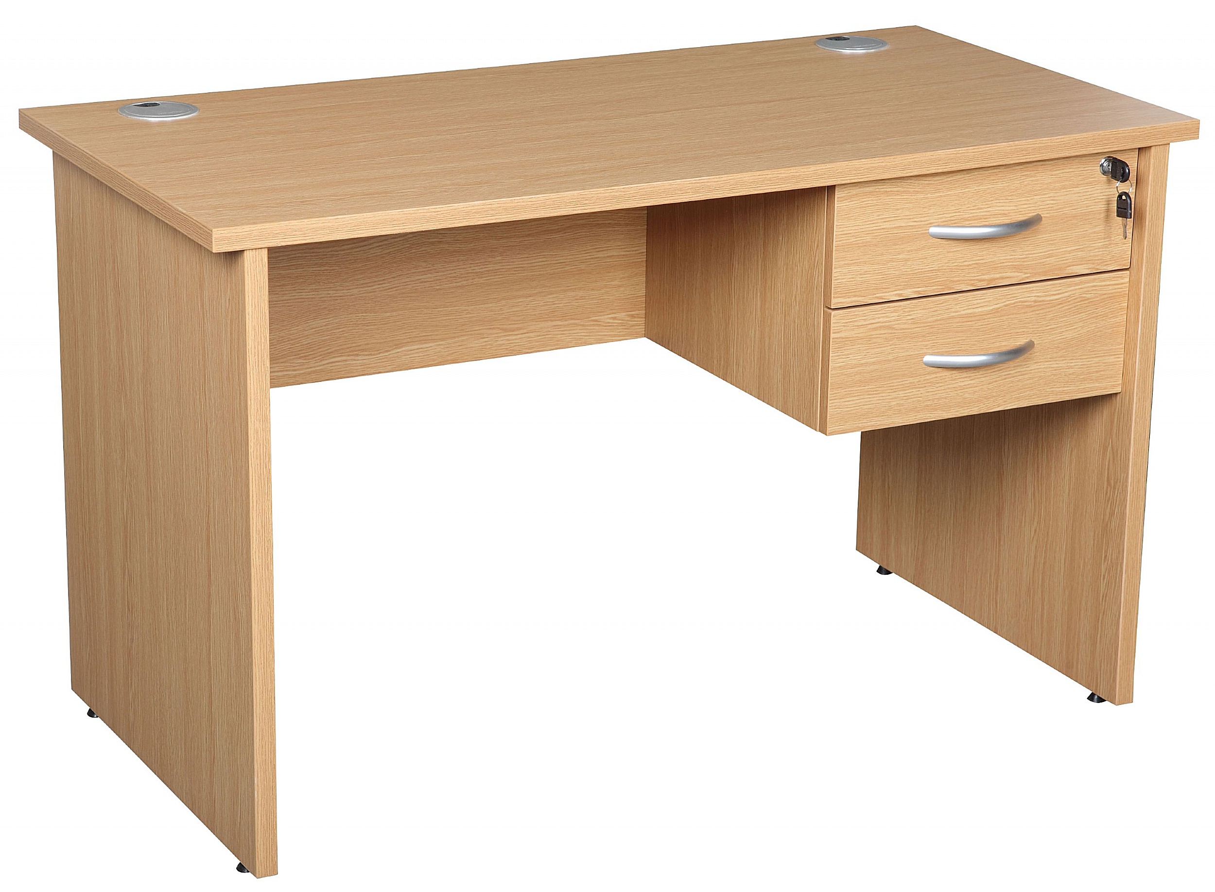 NEXT DAY Karbon K2 Compact Rectangular Panel End Office Desks with